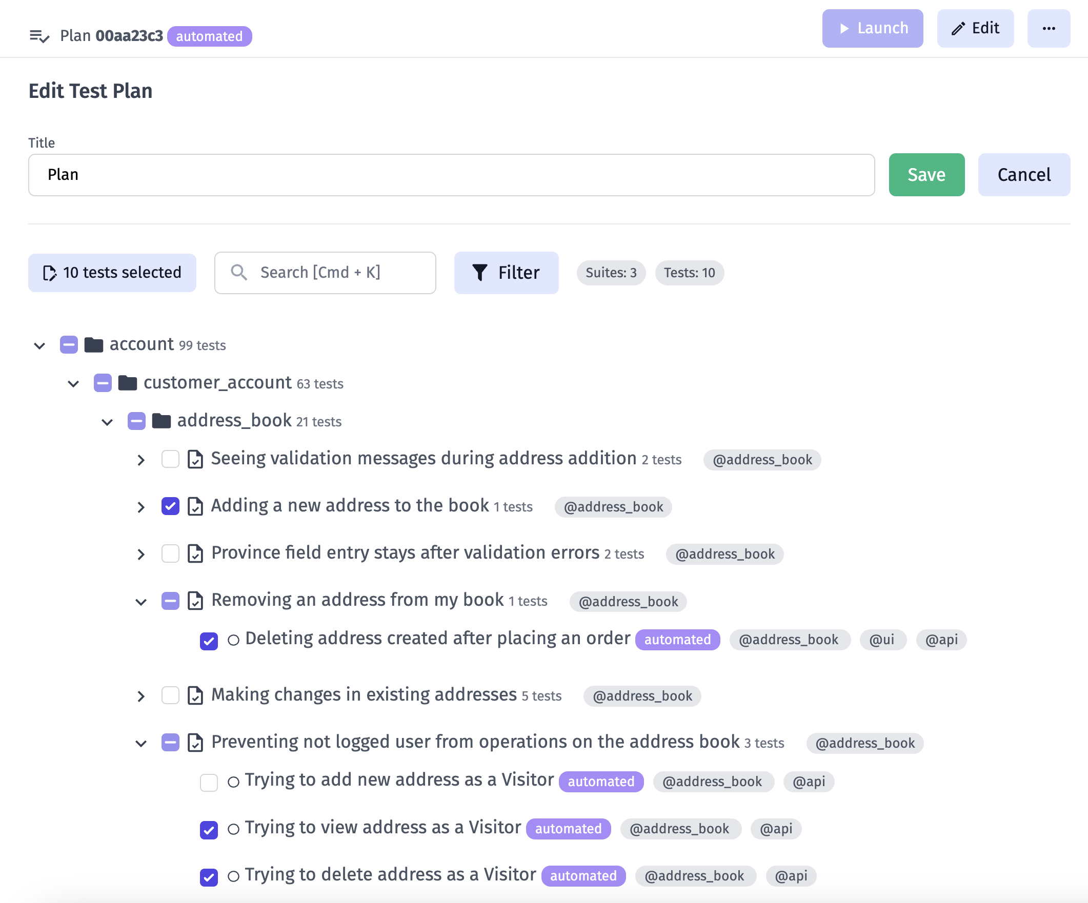 Release. Test Plans Enhancement And Fixes - Testomat.io