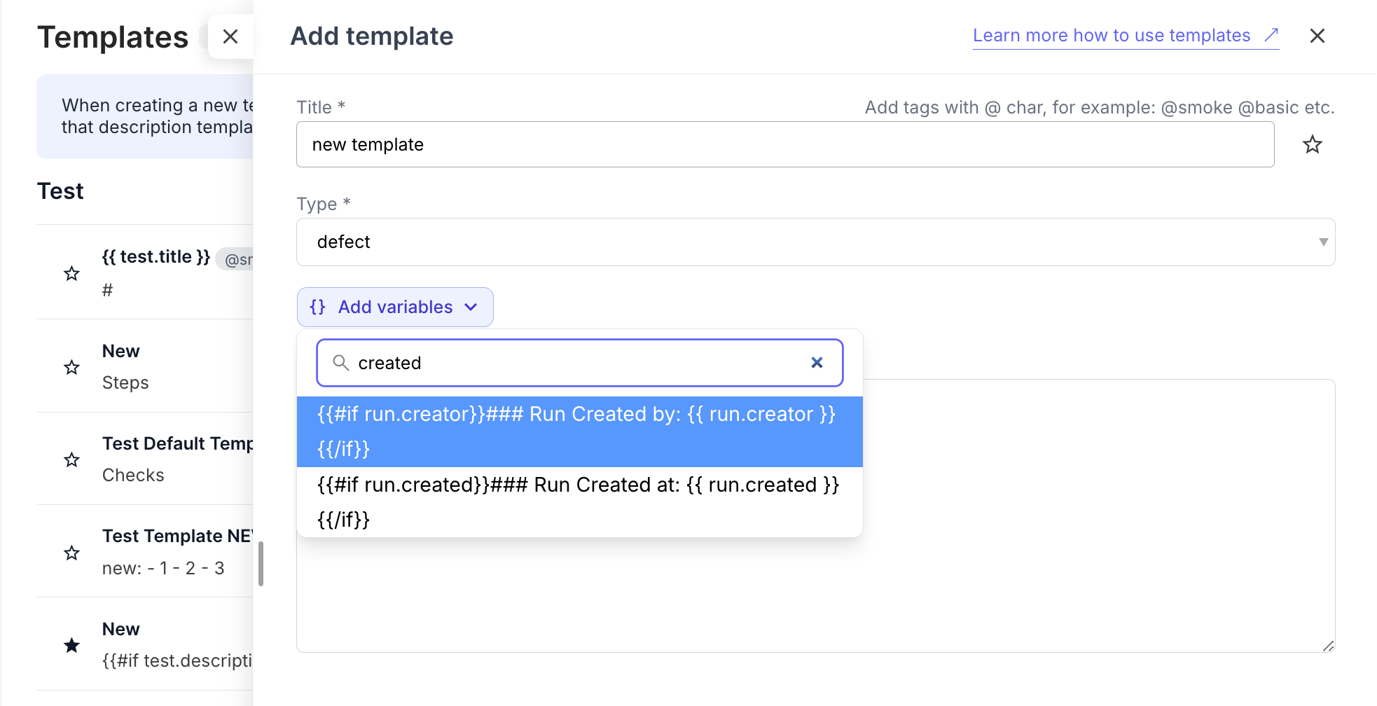 templates