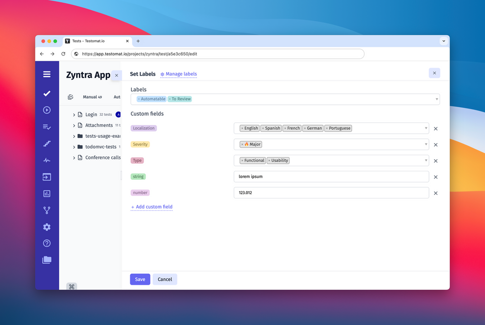 Enhanced Labels Management: Required Labels, New UI & More Customization