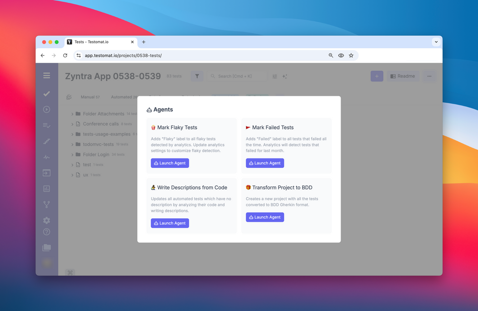 Smarter Testing with AI Agents, Run Insights & Better Organization